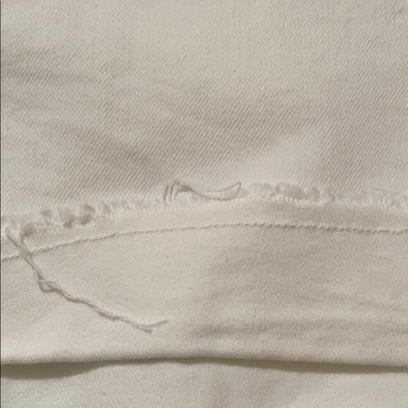 NWT Justice 12 Plus White Jean Shorts - Picture 6 of 7